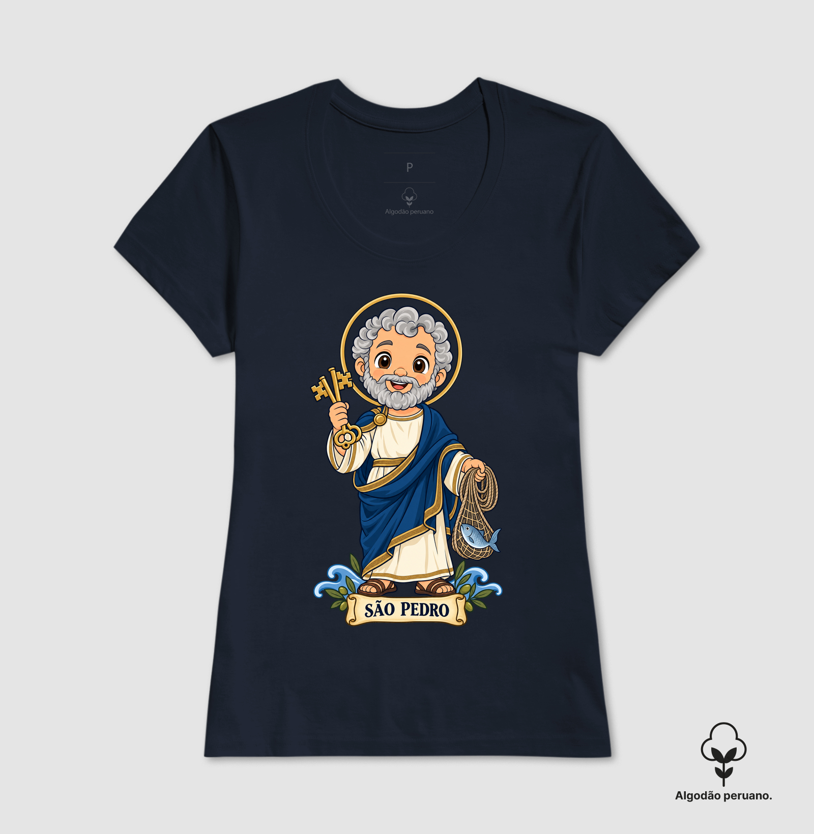 São Pedro estilo chibi - Imagem 6