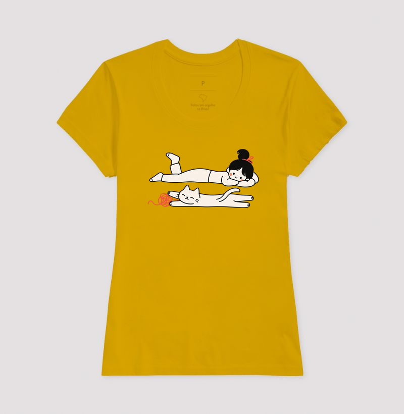 Camiseta Preguiça de Gato - Imagem 15