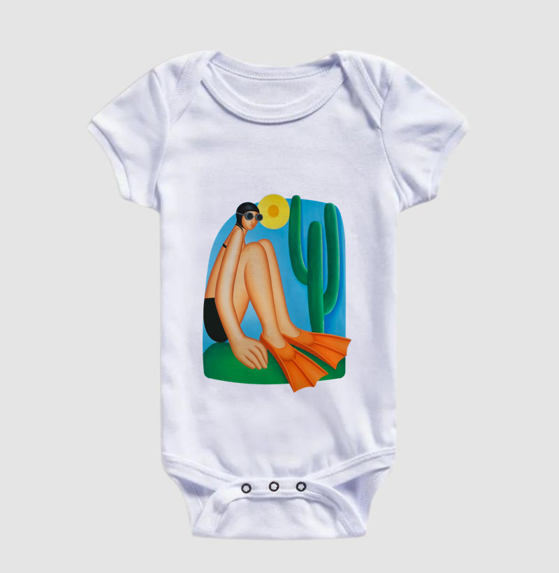 Body Infantil Natação - Arte Brasileira - Imagem 3