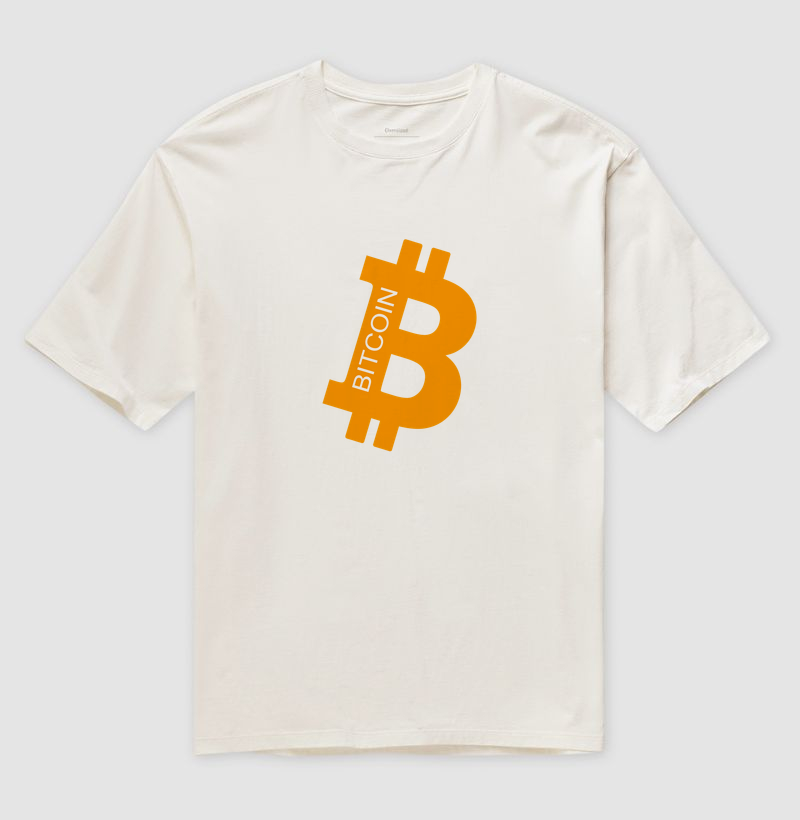 Camiseta Bitcoin Logo Grande - Imagem 4