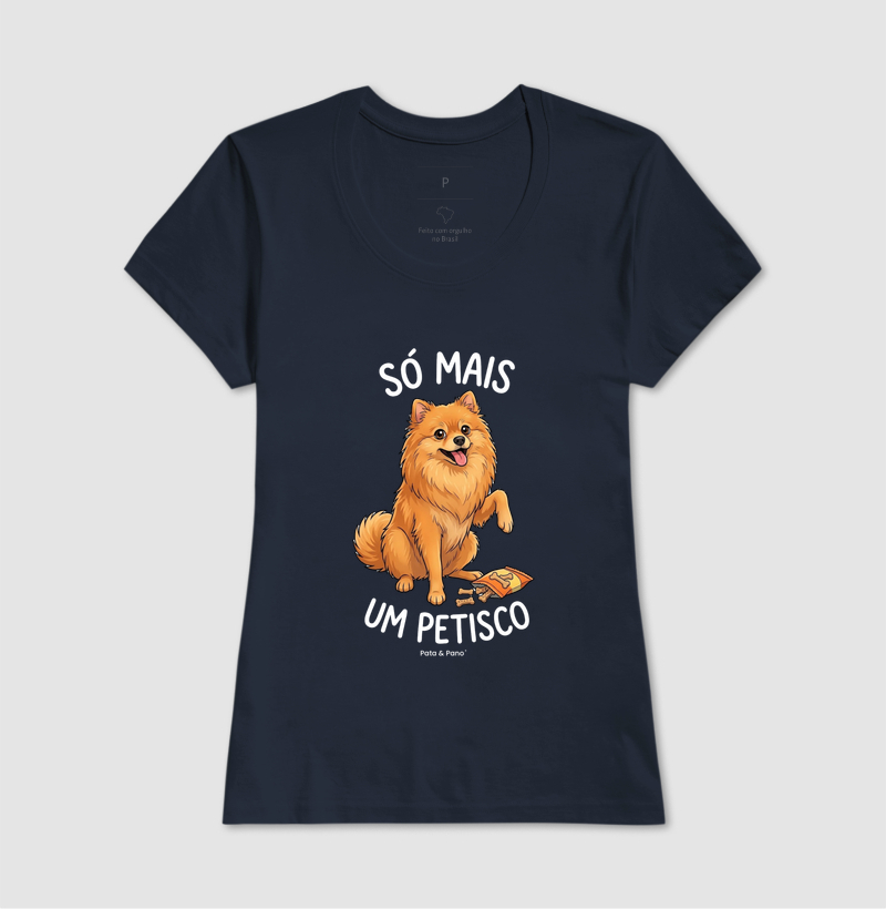 CAMISETA SPITZ ALEMÃO PETISCO - Imagem 7
