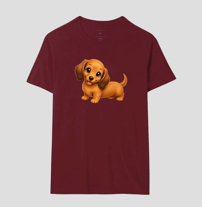 Dachshund Marrom - Desenho Animado - Imagem 18