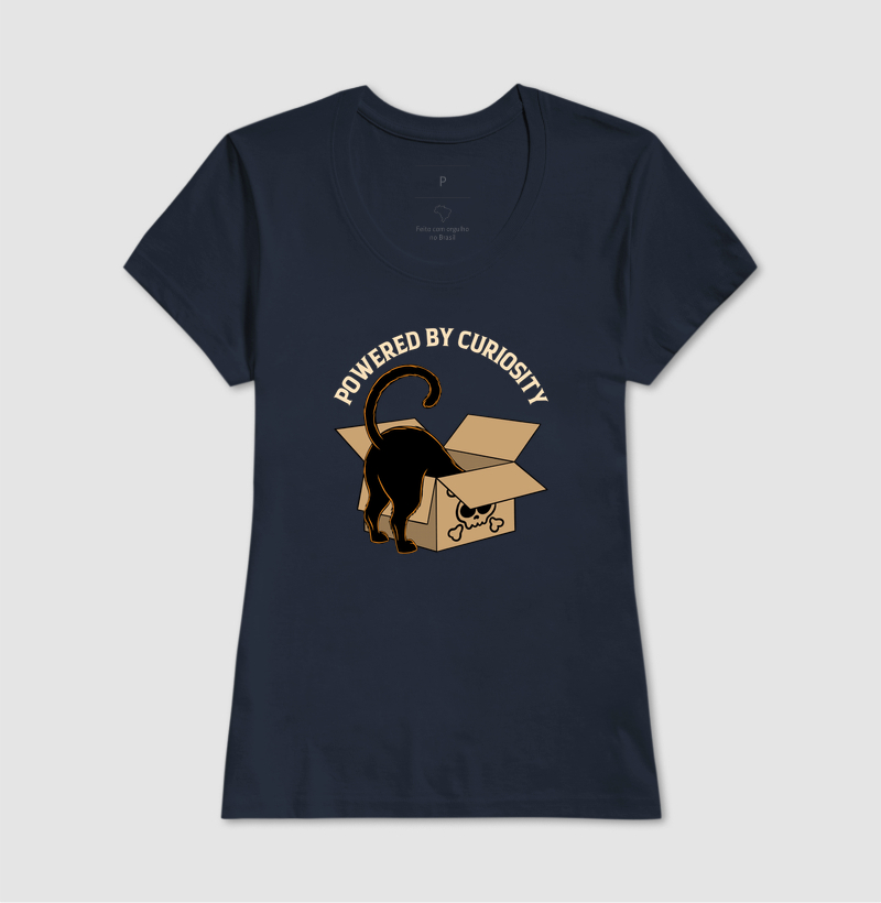 Camiseta Curiosidade do Gato - Imagem 5