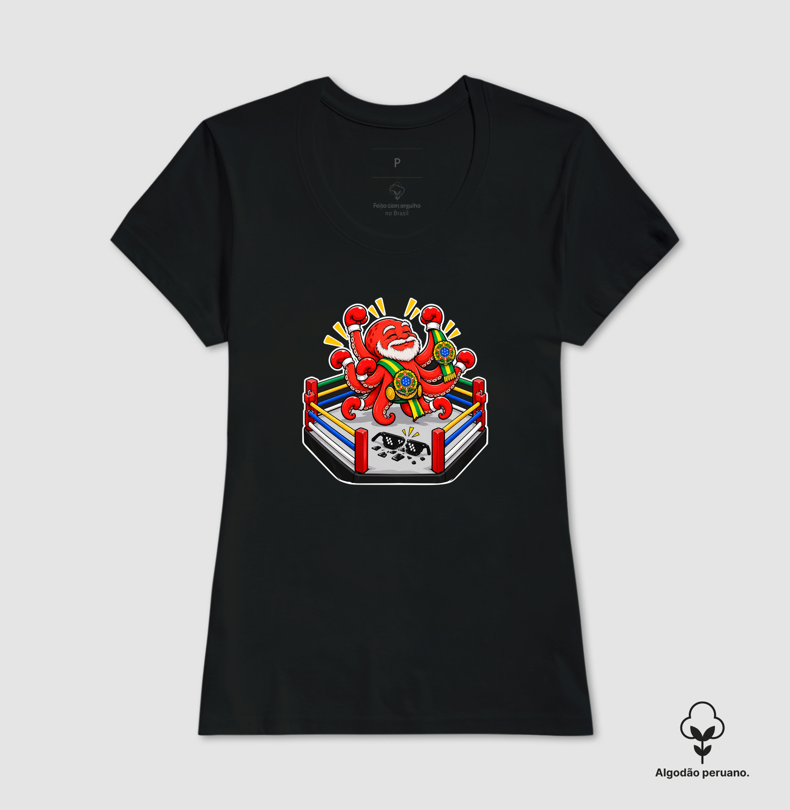 Camiseta Mito K.O. em Algodão - Imagem 4