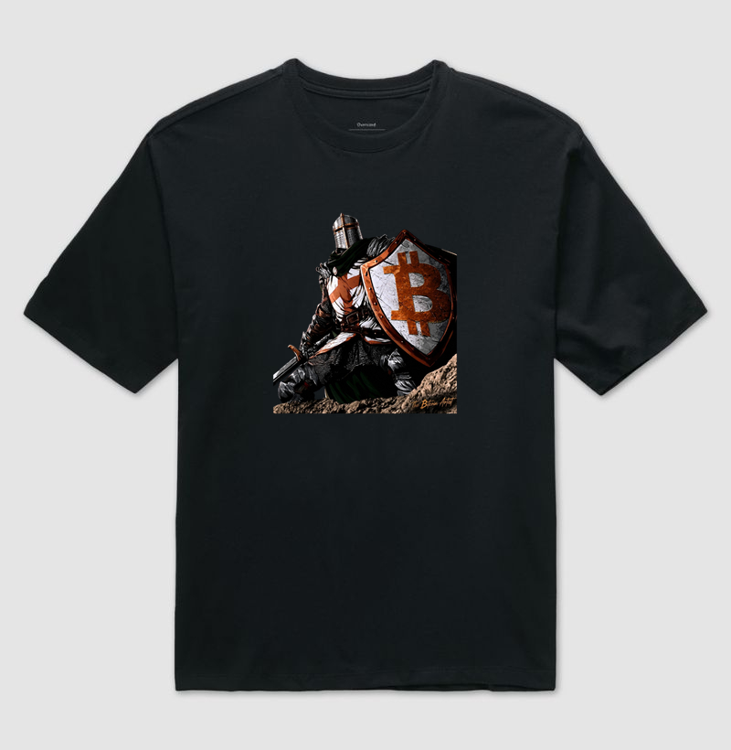 Camiseta bitcoin Cavaleiro - Imagem 2
