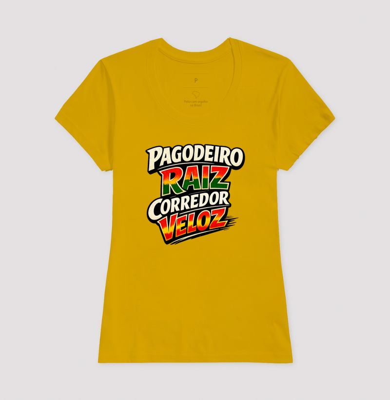 camiseta pagodeiro raiz, corredor veloz - Imagem 15
