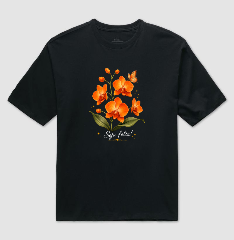 Camiseta Seja Feliz - Imagem 2