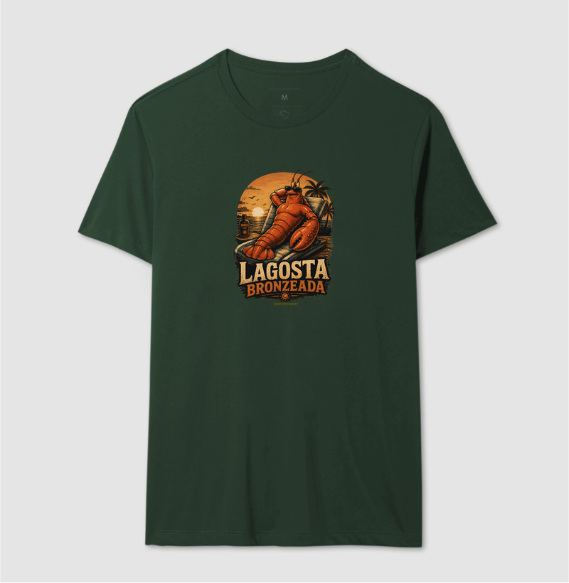 Camiseta Lagosta Bronzeada | OxenteWear - Imagem 10
