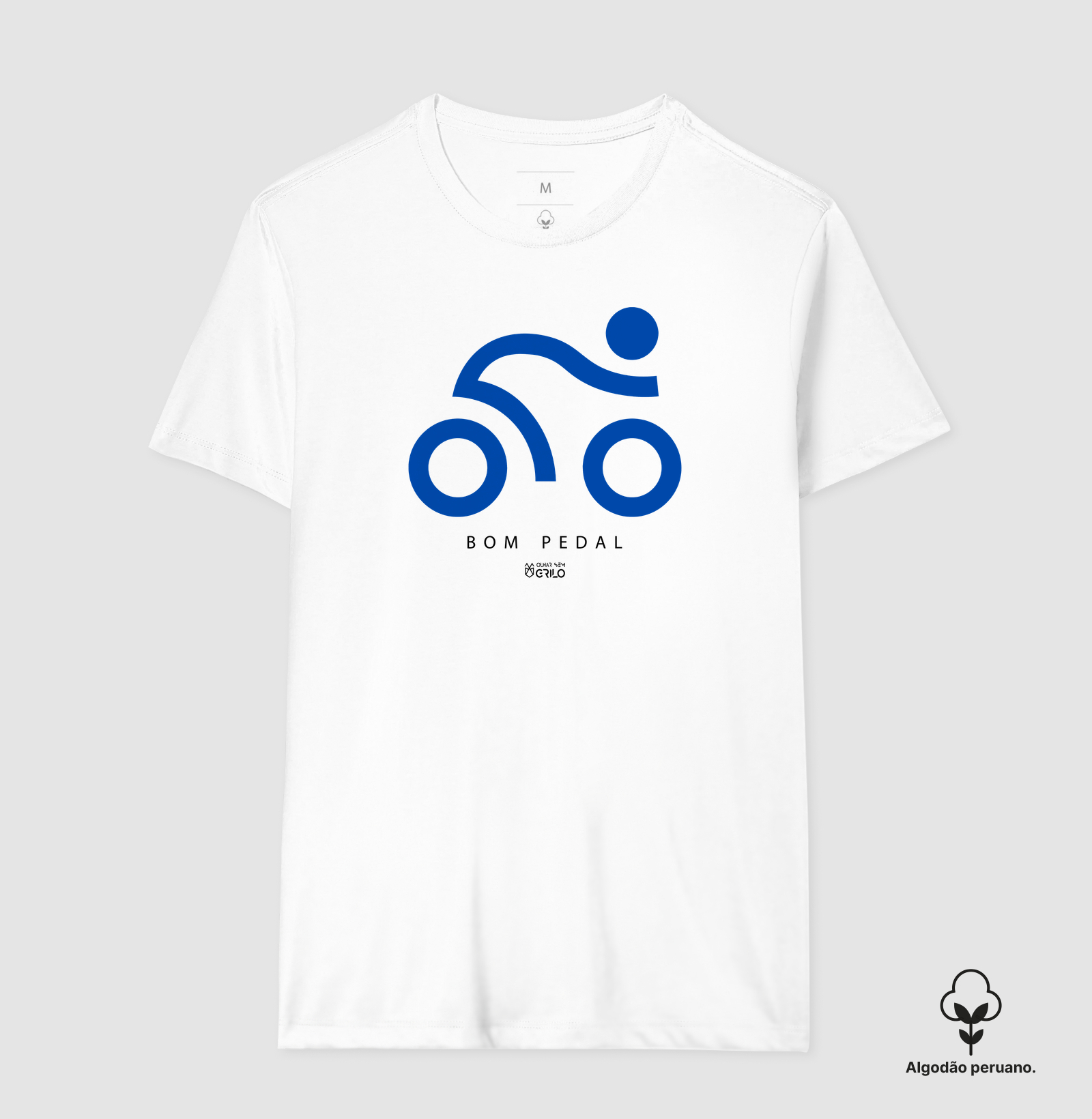 Camiseta Algodão Peruano - BOM PEDAL - Imagem 2