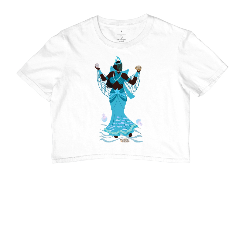 Cropped Mamãe Iemanjá Maria Patuá