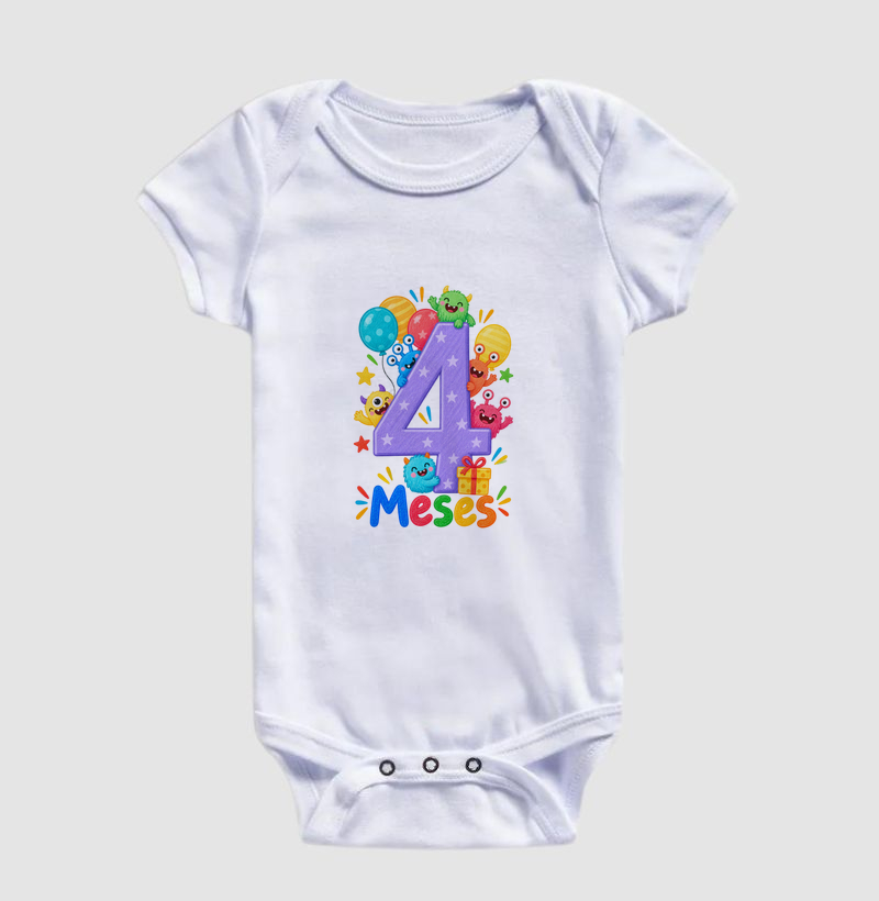4 Meses — Turminha Monstrinho - Imagem 2