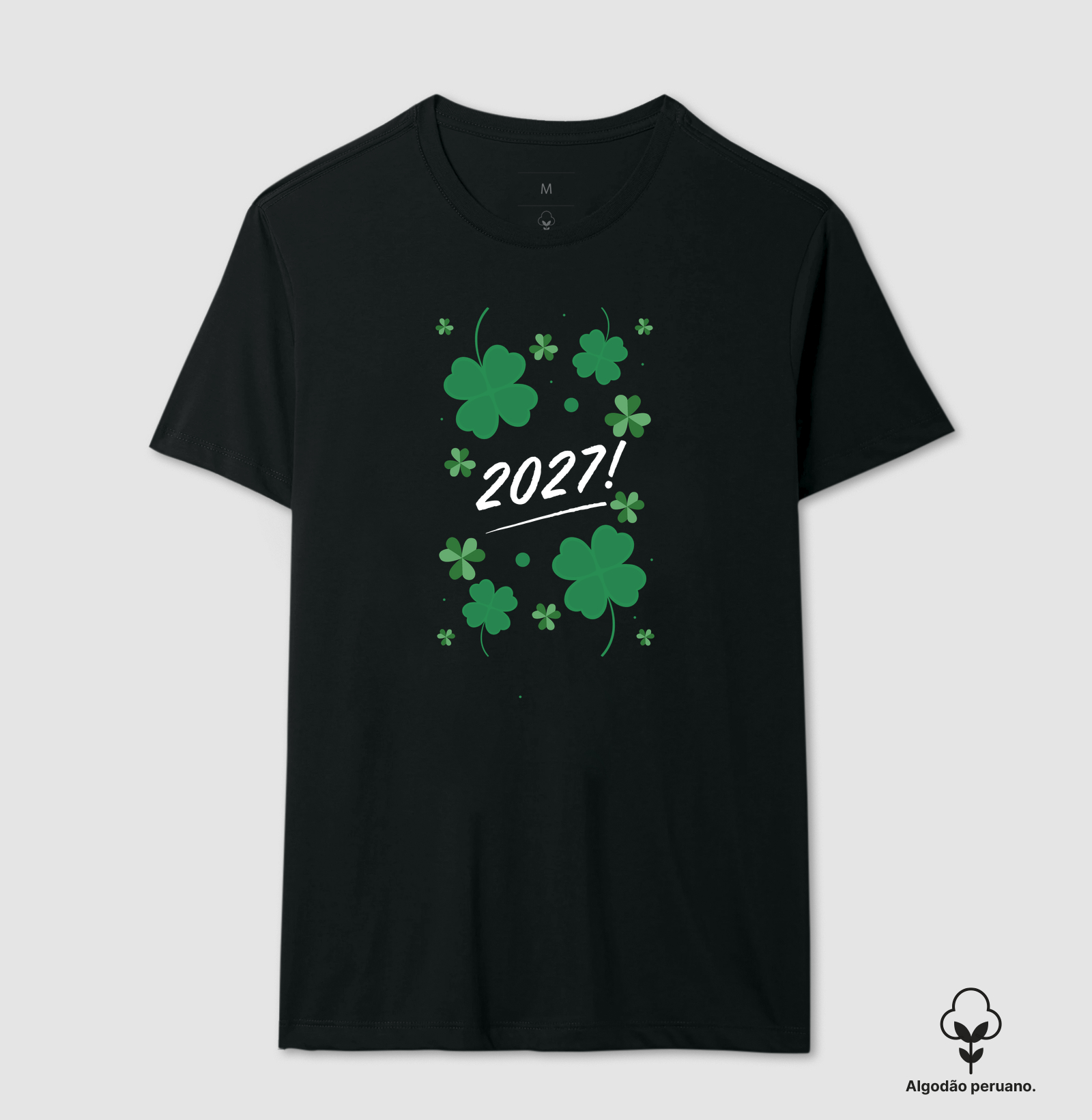 Camiseta Sorte 2027 – Trevos da Virada - Imagem 3