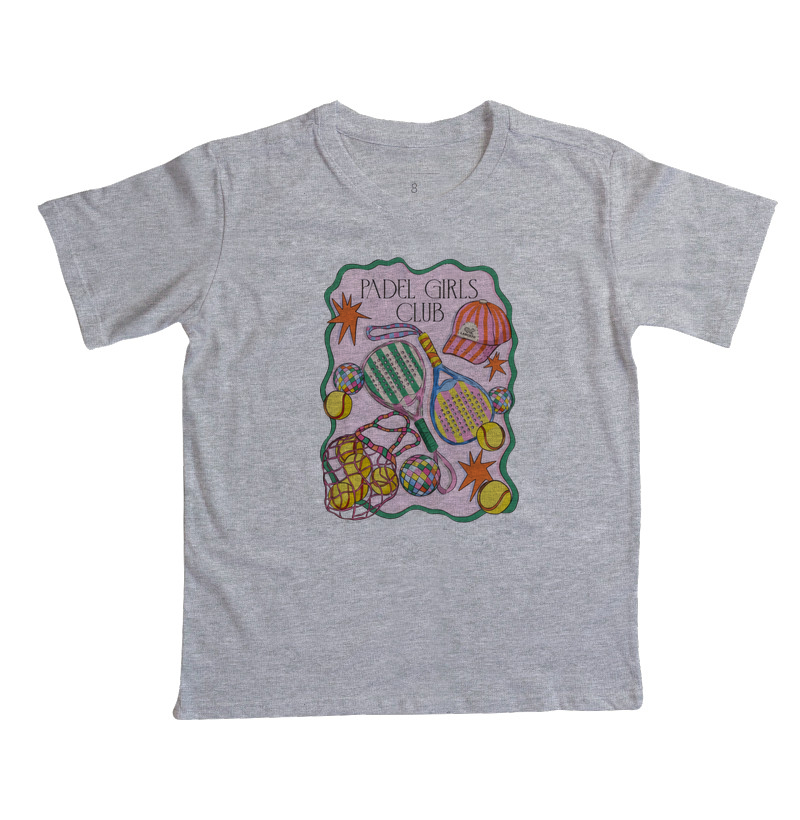 Camiseta Feminina Padel Girls Club Retrô - Imagem 4