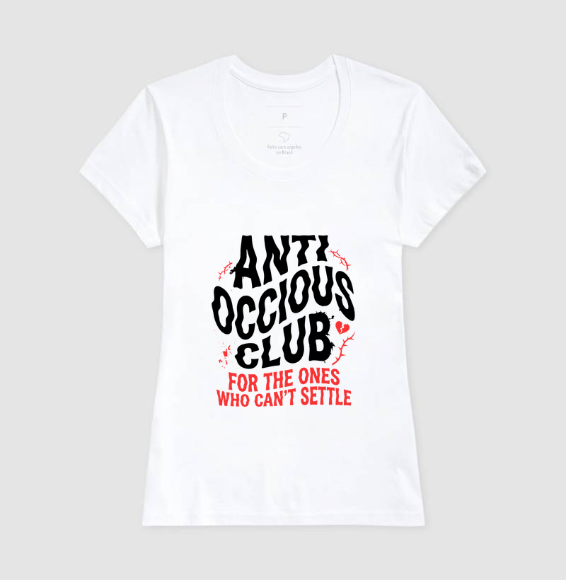 Camiseta - FOR THE ONES WHO CAN'T SETTLE - Imagem 5