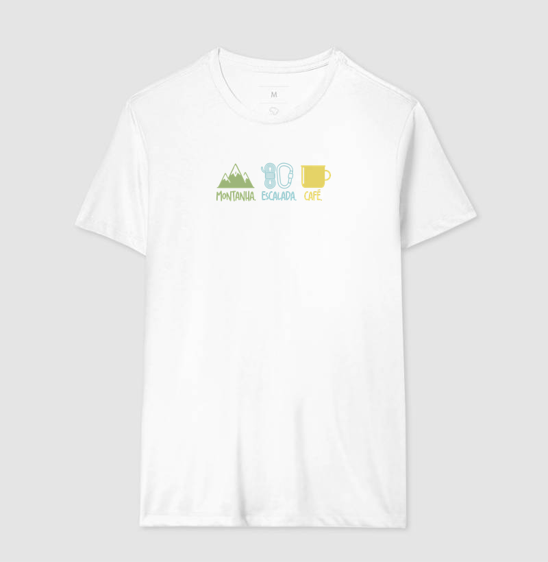Camiseta Falésia & Magnésio | Montanha, Escalada & Café - Imagem 4