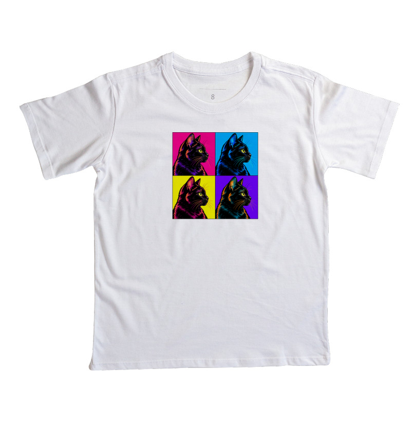 Gato Preto Pop Art - Imagem 3