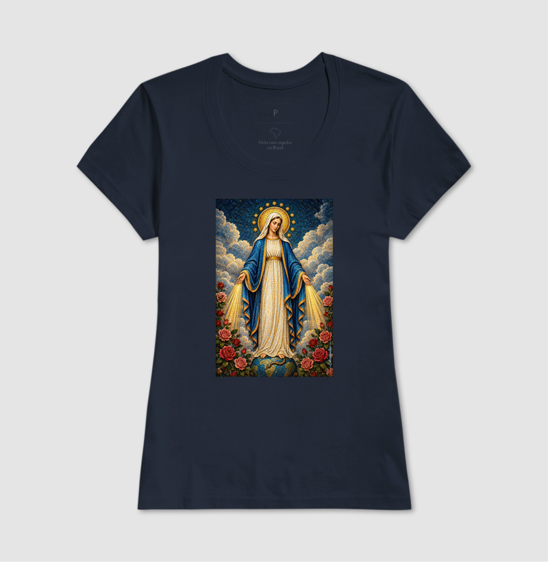Nossa Senhora das Graças – Mosaico Sagrado | Medalha Milagrosa - Imagem 7