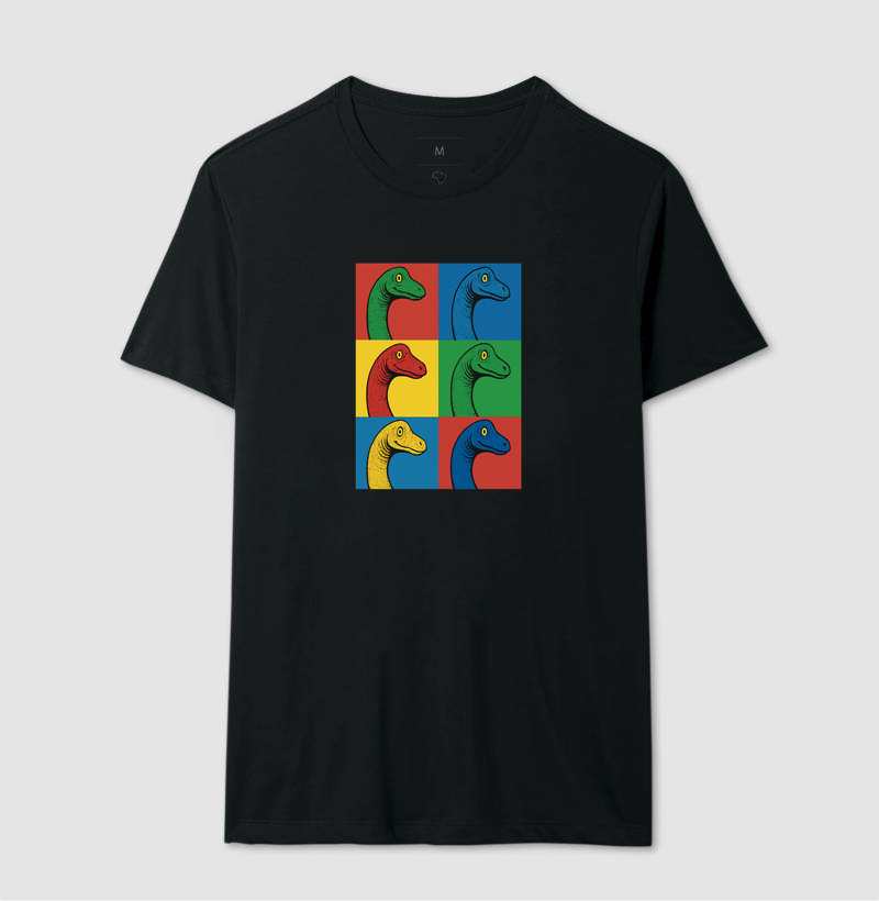 Camiseta Dino Pop Braquiossauro - Imagem 4