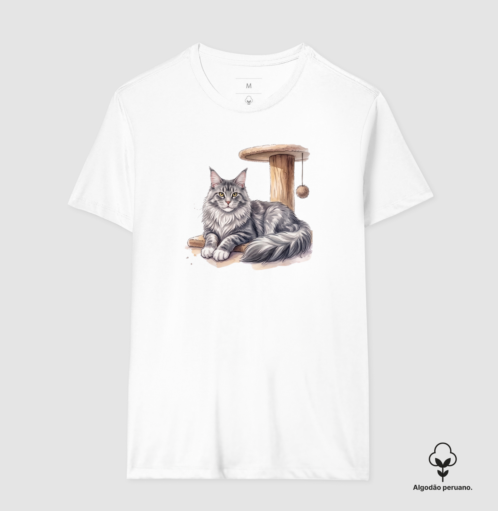 Maine Coon no Arranhador - Imagem 2