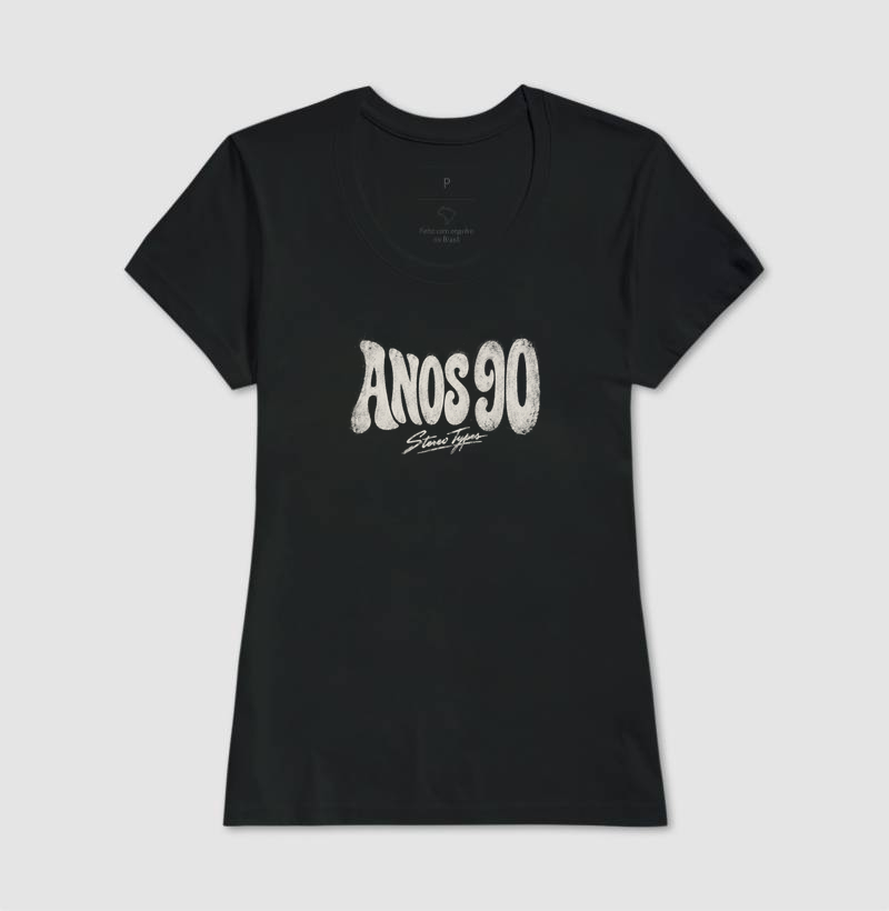 ANOS 90 · Carvão · Traço Claro · STEREO TYPES - Imagem 3
