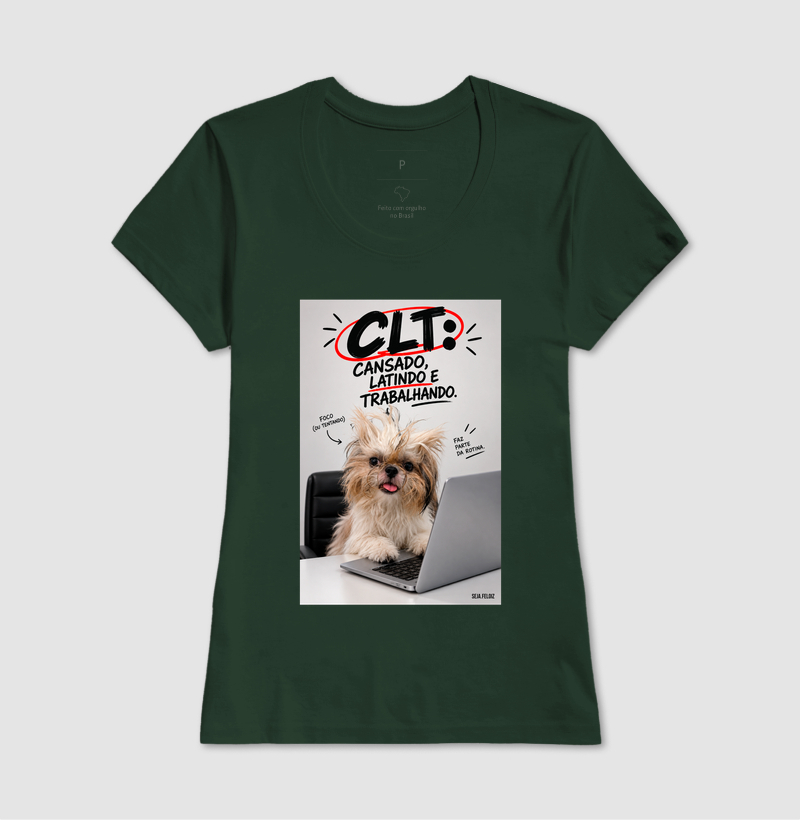 🐶💻 CLT — Cansado, Latindo e Trabalhando! 😂🐾 | Shih Tzu Edition - Imagem 11