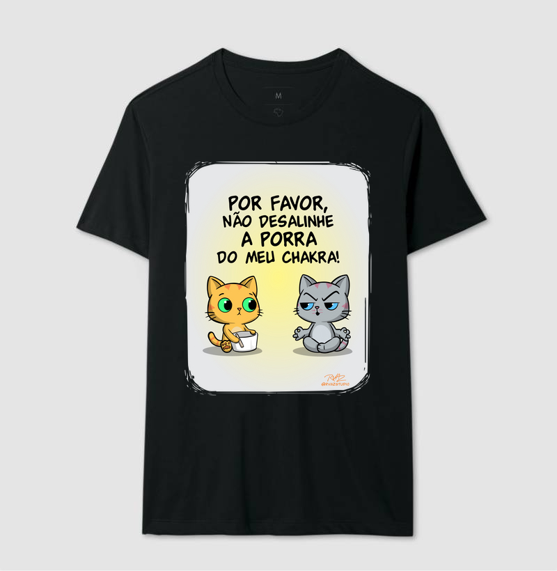 Camiseta Gato Sincero Chakra - Imagem 2