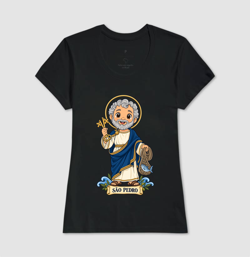 São Pedro estilo chibi - Imagem 3