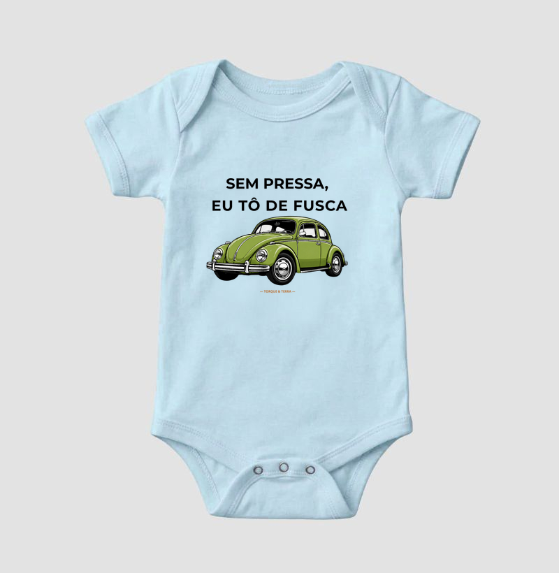 Sem pressa, eu tô de fusca - Verde - Imagem 4