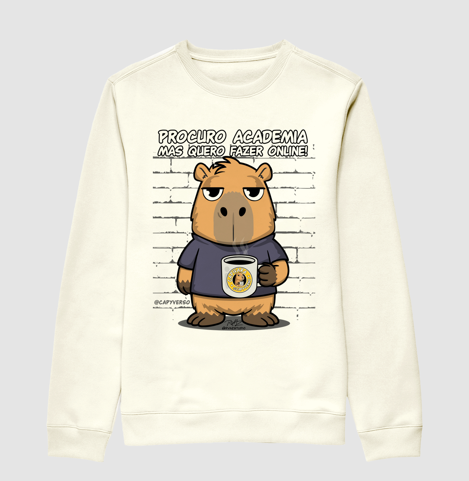 Camiseta Capivara Academia Online - Imagem 2