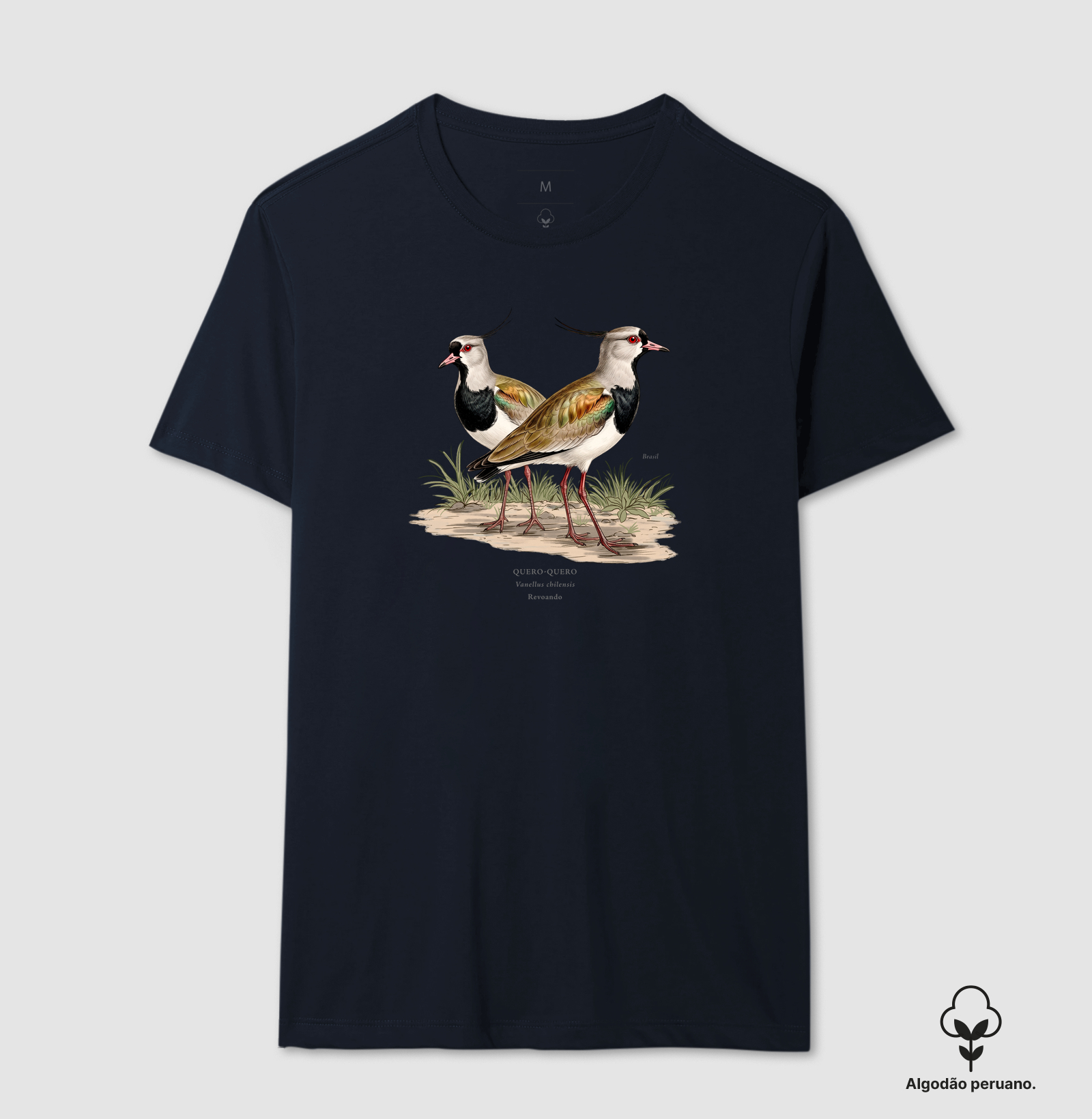 Naturalistas - Quero-quero - Algodão Peruano - Imagem 6