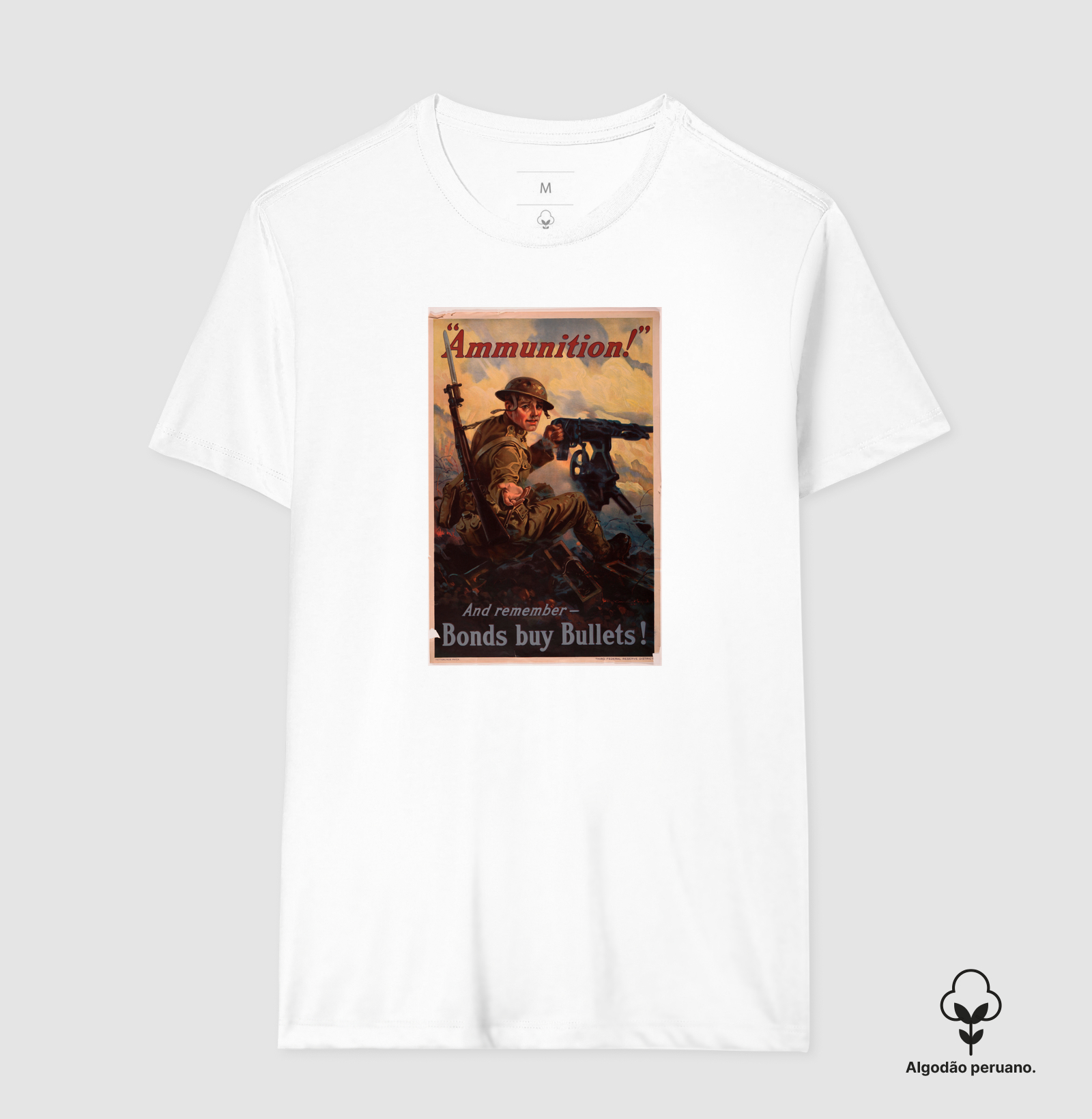 Camiseta Bonds Buy Bullets — 1918 - Imagem 6