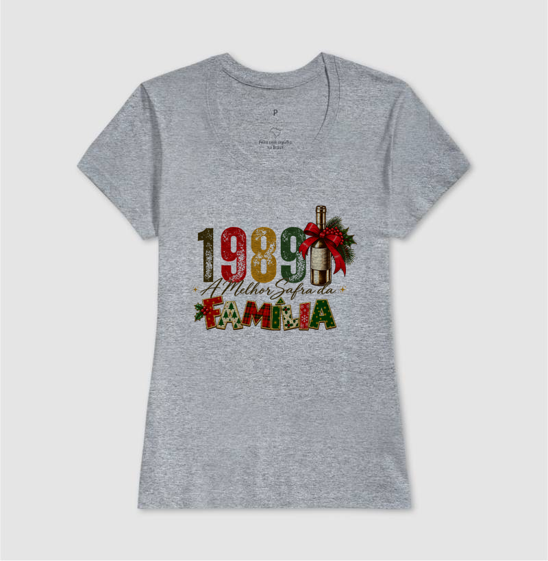 Camiseta Algodão Peruano A Melhor Safra da Família 1989 - Imagem 5
