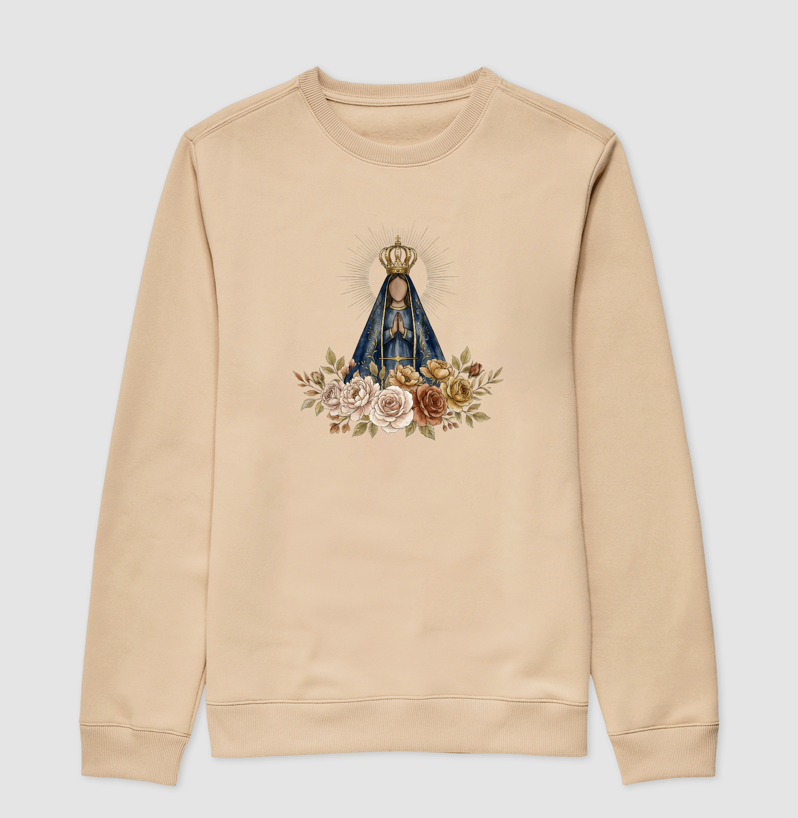 Nossa Senhora Aparecida Aquarela - Imagem 3