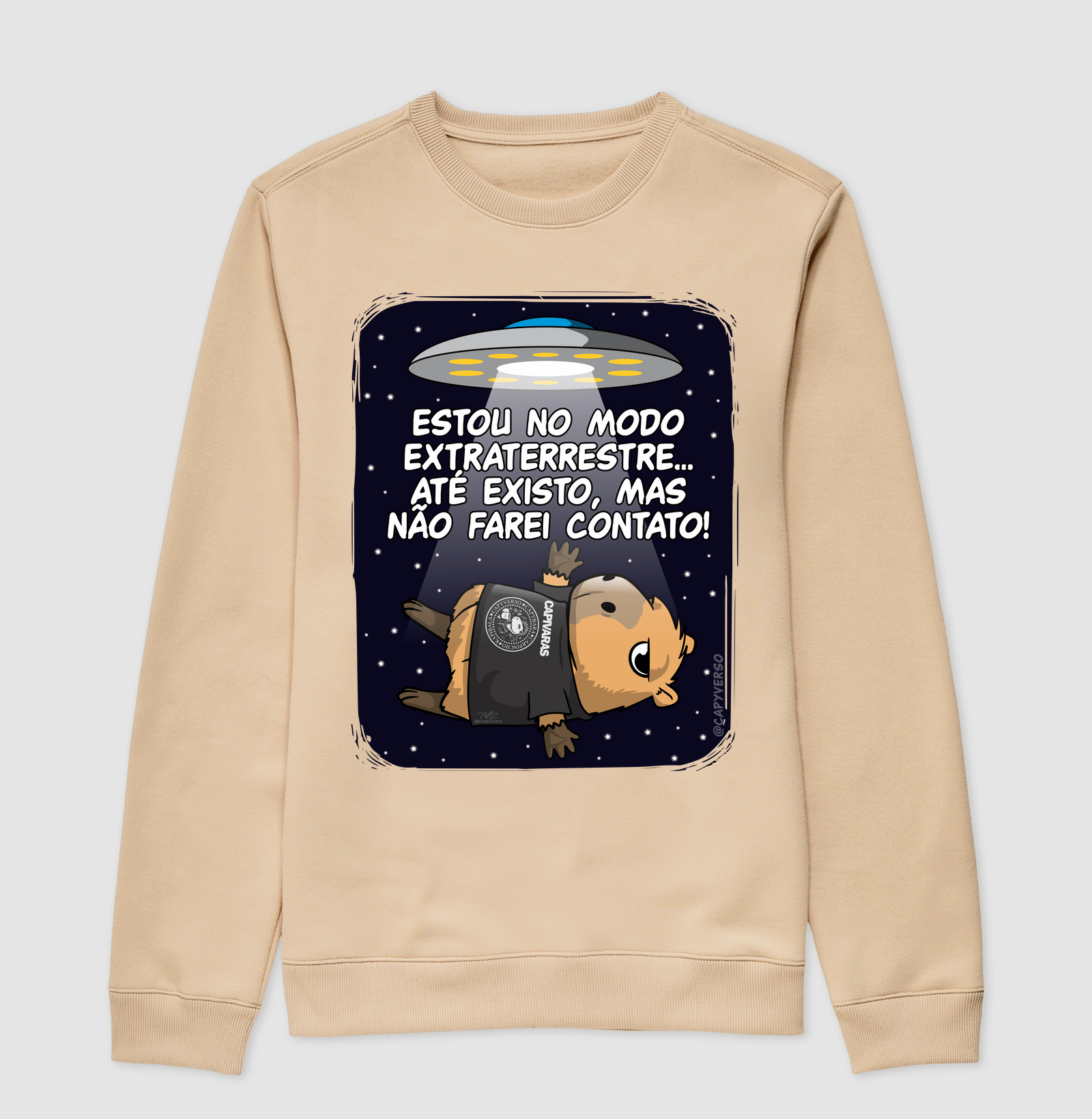 Camiseta Capivara Extraterrestre - Imagem 3