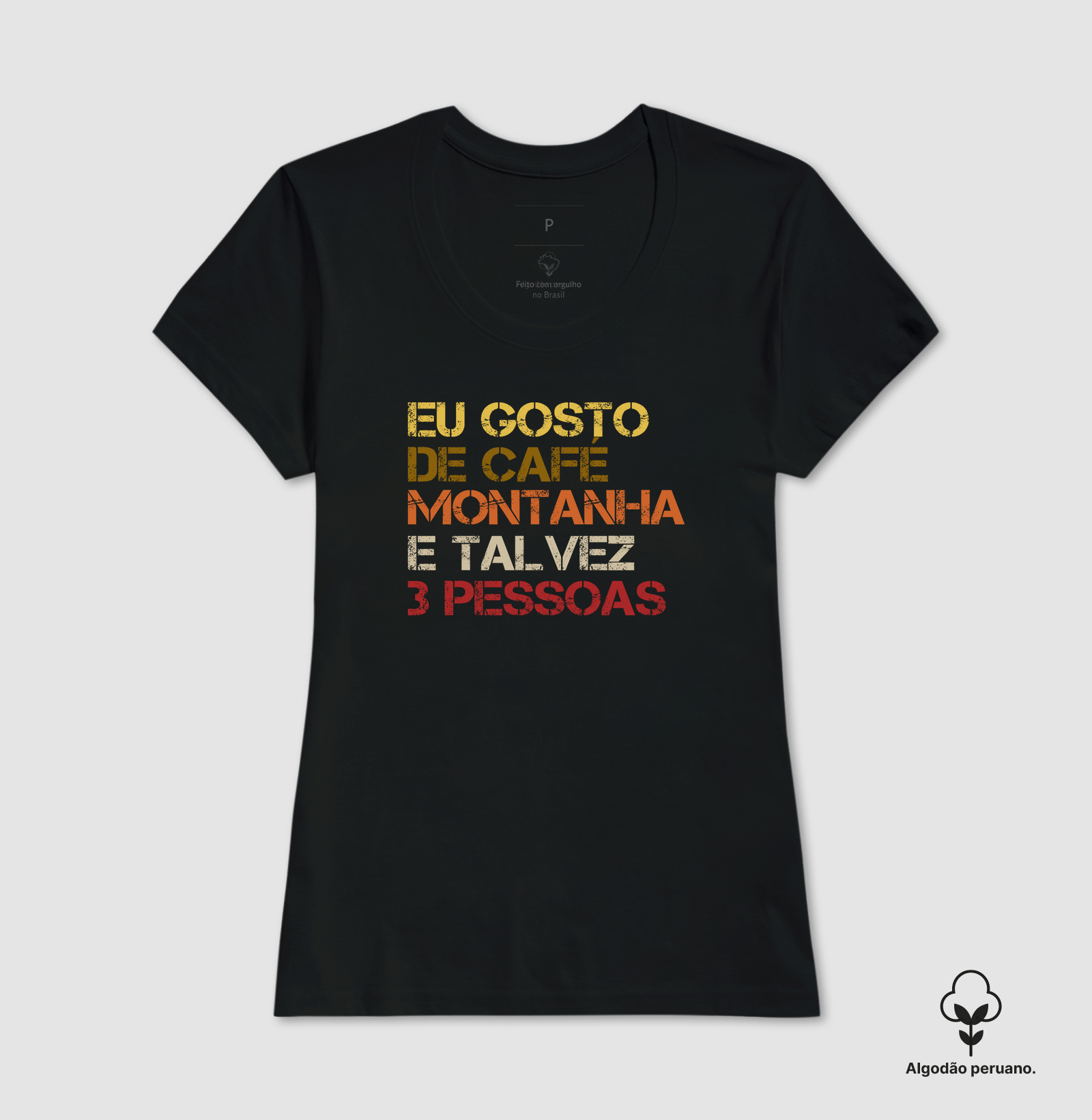 Camiseta Alma Outdoor | Café, Montanha & Pouca Gente - Imagem 3