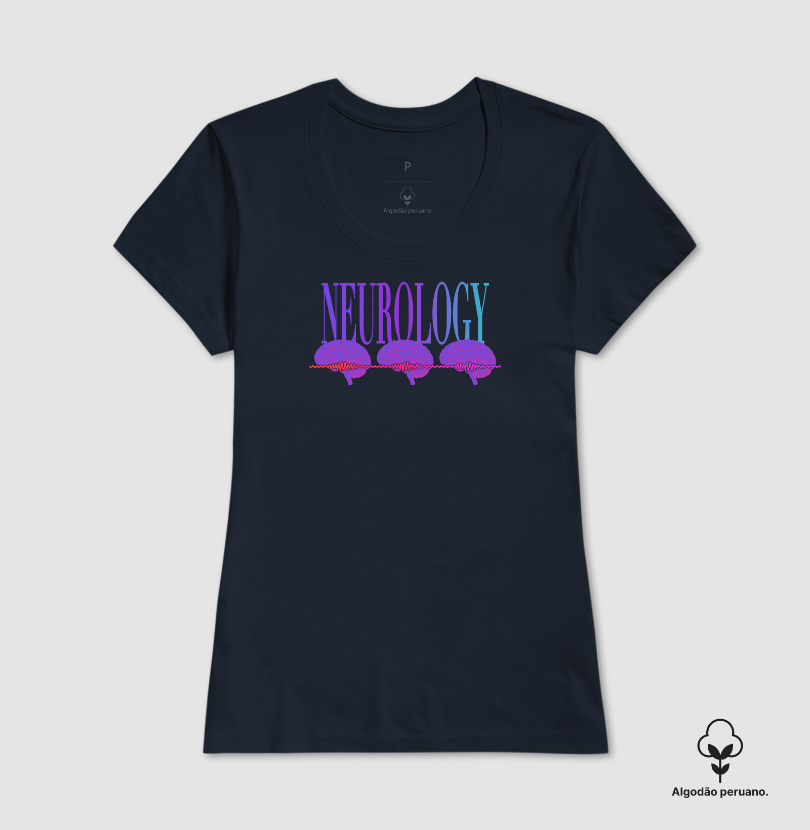 Camiseta Algodão Peruano — Neurology · Nova Edição - Imagem 9