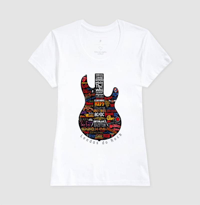 Camiseta Lendas Do Rock - Imagem 5