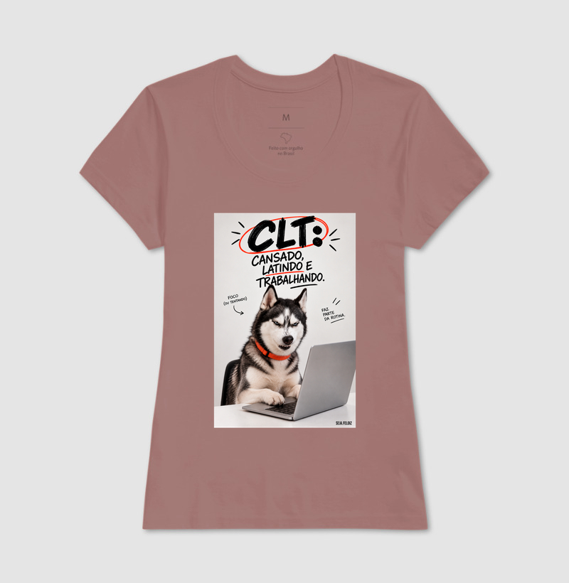 🐺💻 CLT — Cansado, Latindo e Trabalhando! 🐾😂 Husky - Imagem 15