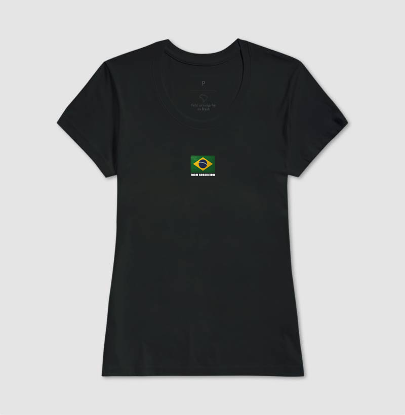 Camiseta DOM BRASILEIRO (feminina) - Imagem 2