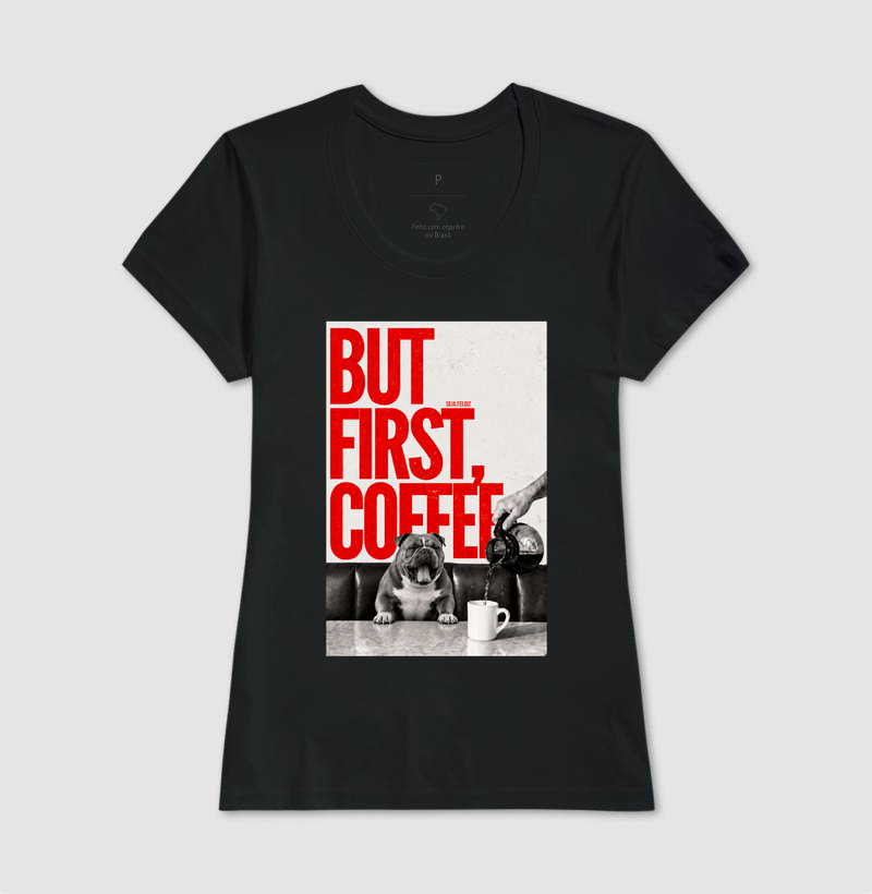 ☕🐶 But First Coffee - American Bully Pocket Edition 🐶☕ - Imagem 3