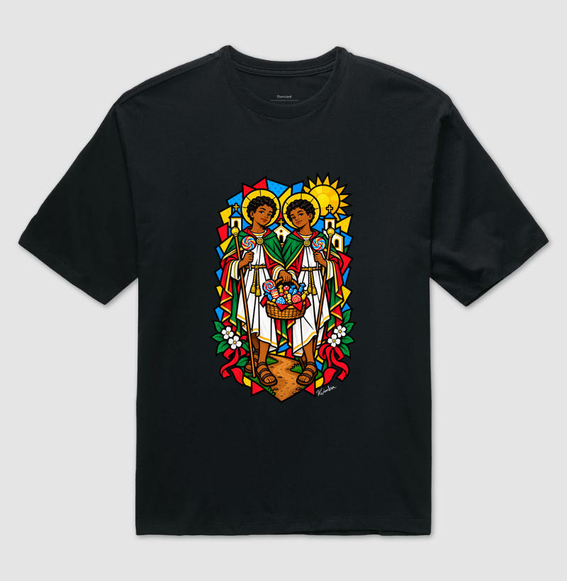 Vitral de Axé - Cosme e Damião - Imagem 2