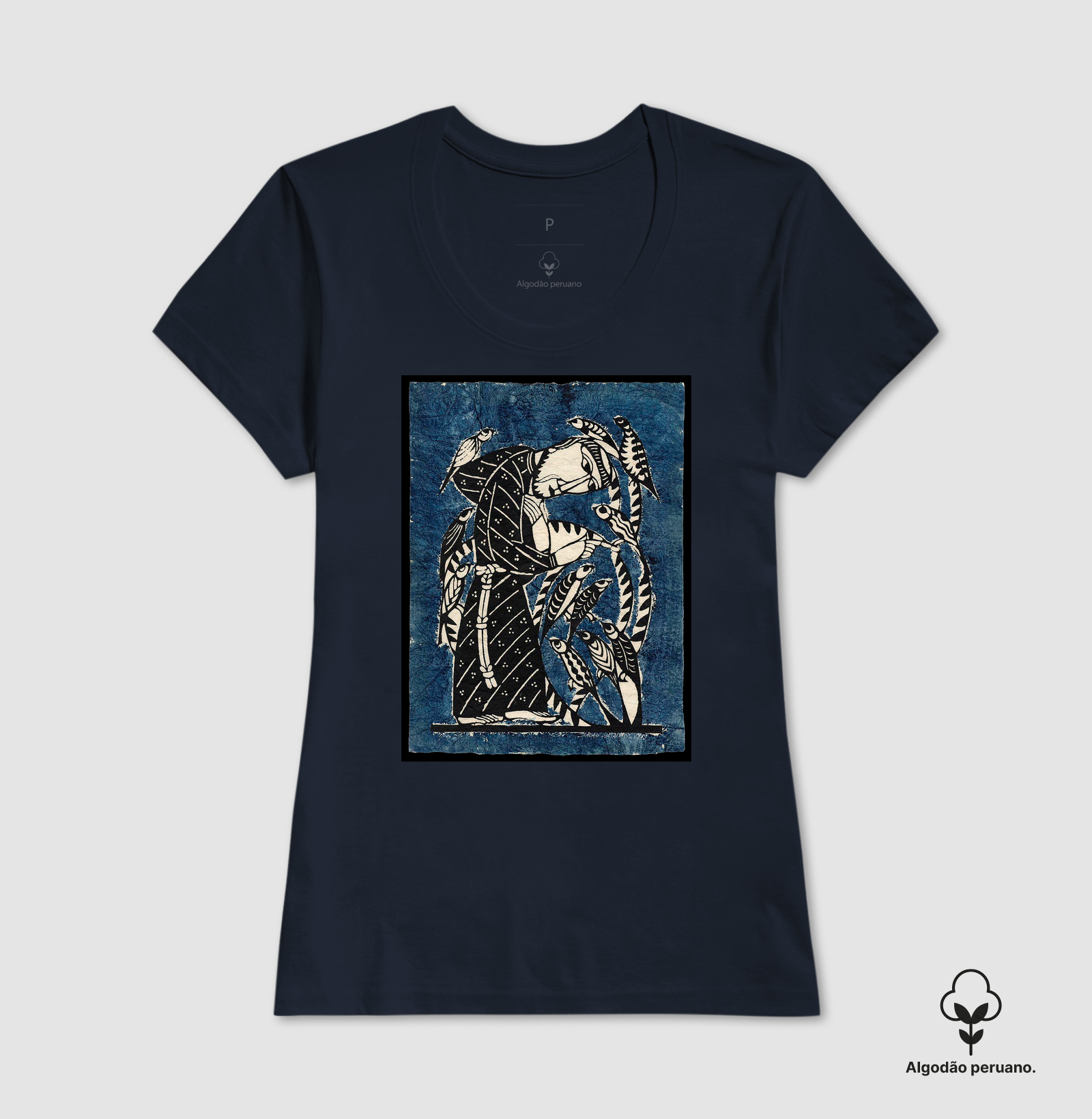 Camiseta Algodão Peruano Premium - São Francisco Watanabe - Imagem 5