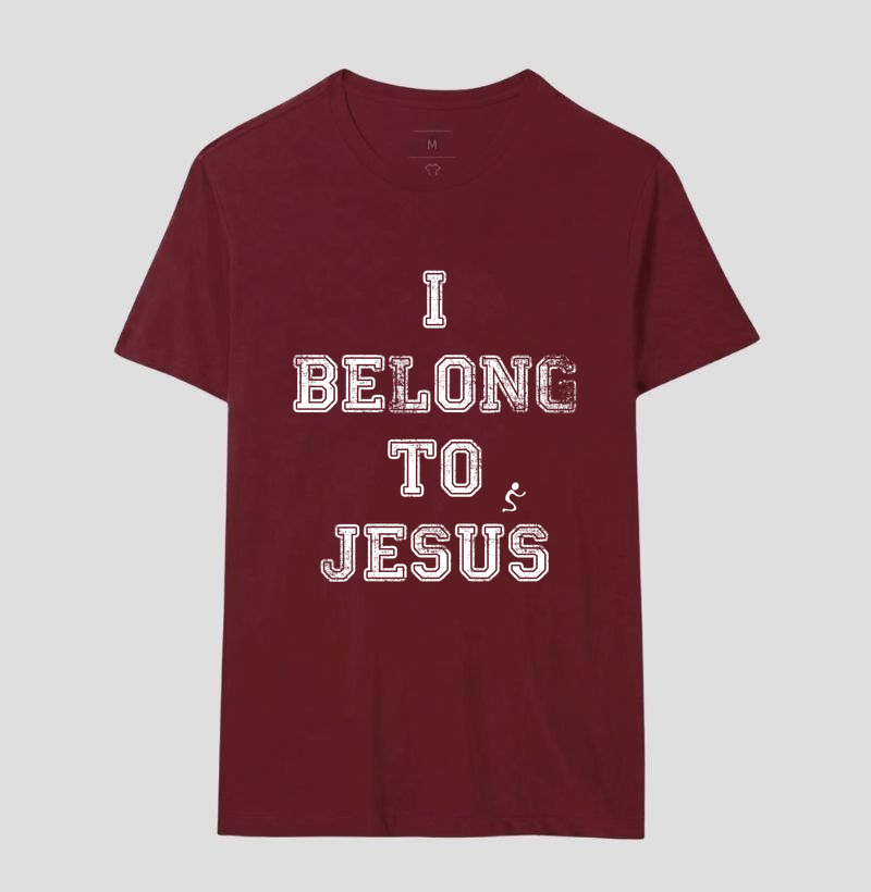 Camiseta Cristã I Belong to Jesus Pertenço a Jesus - Imagem 18