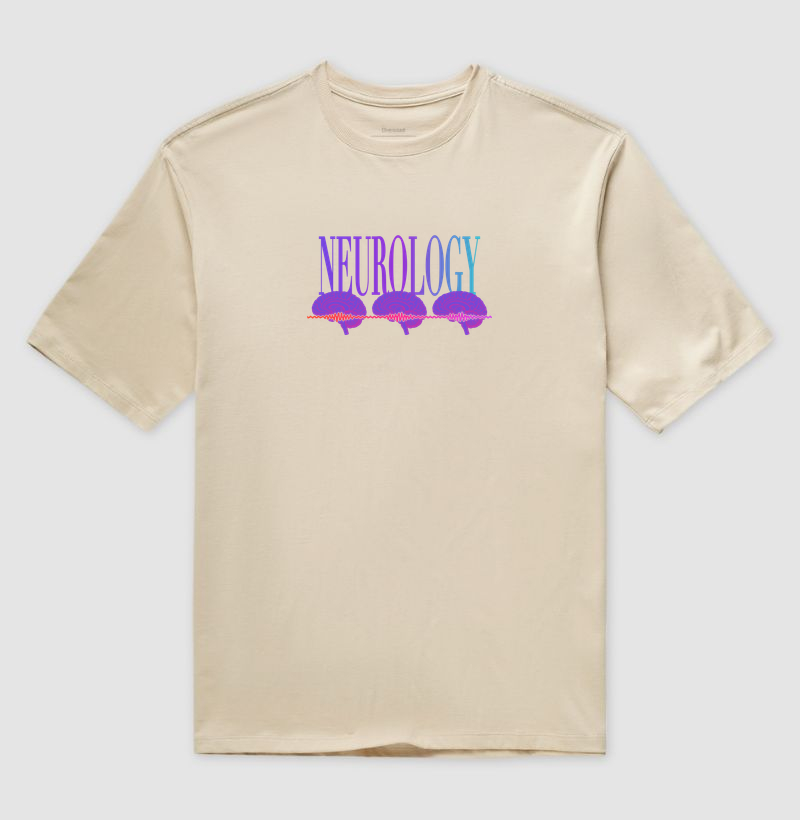 Camiseta Oversized — Neurology · Nova Edição - Imagem 3