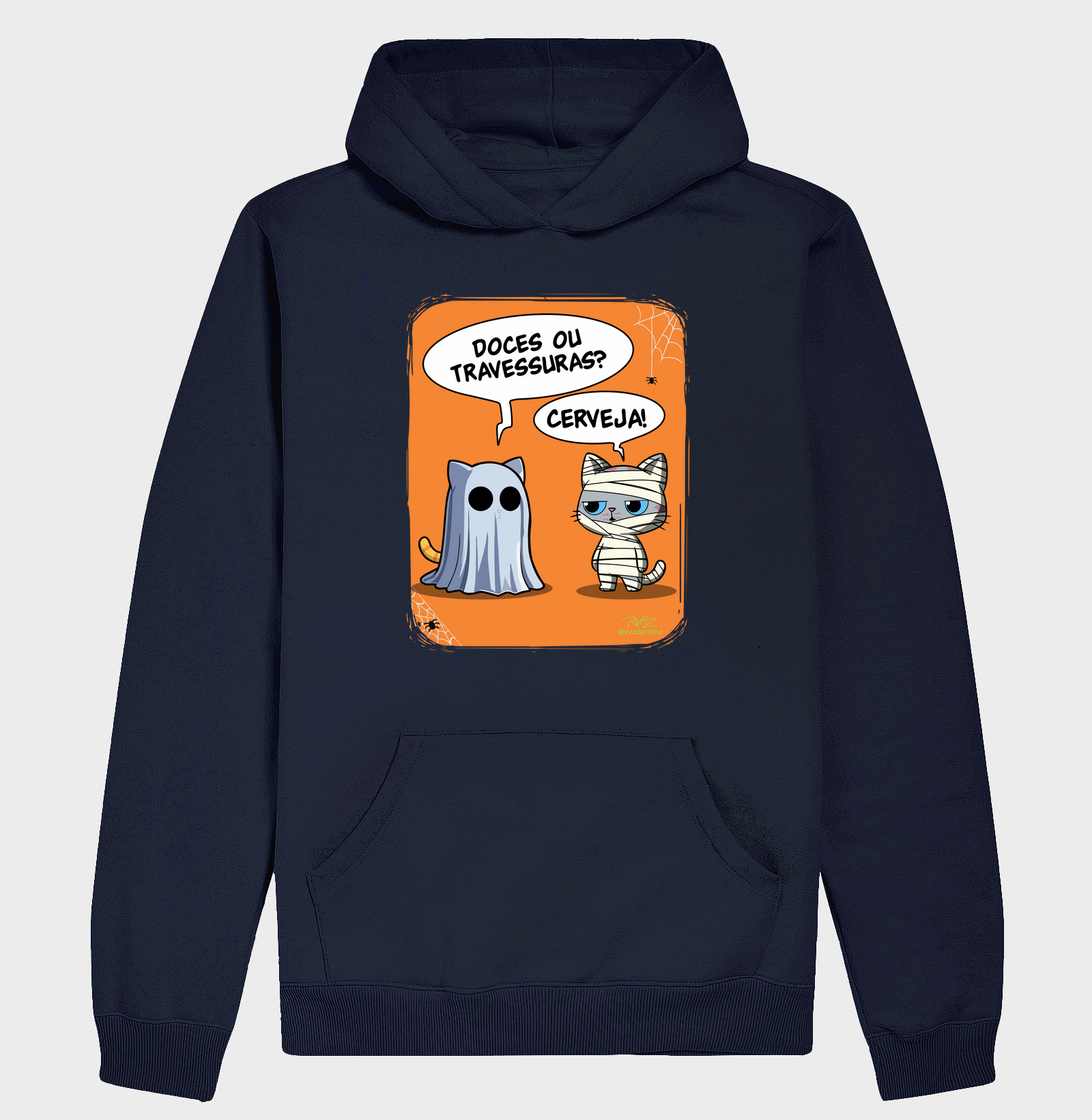 Camiseta Gato Sincero Halloween - Imagem 4