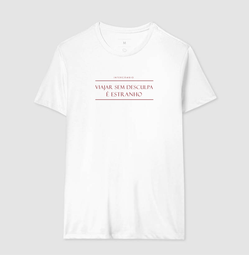 Camiseta Viajar sem Desculpa é Estranho - Imagem 2