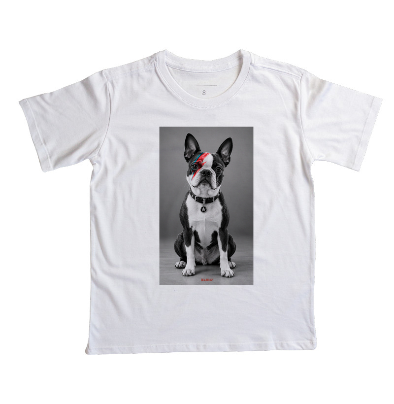 Glam Rock Boston Terrier ⚡ - Imagem 4