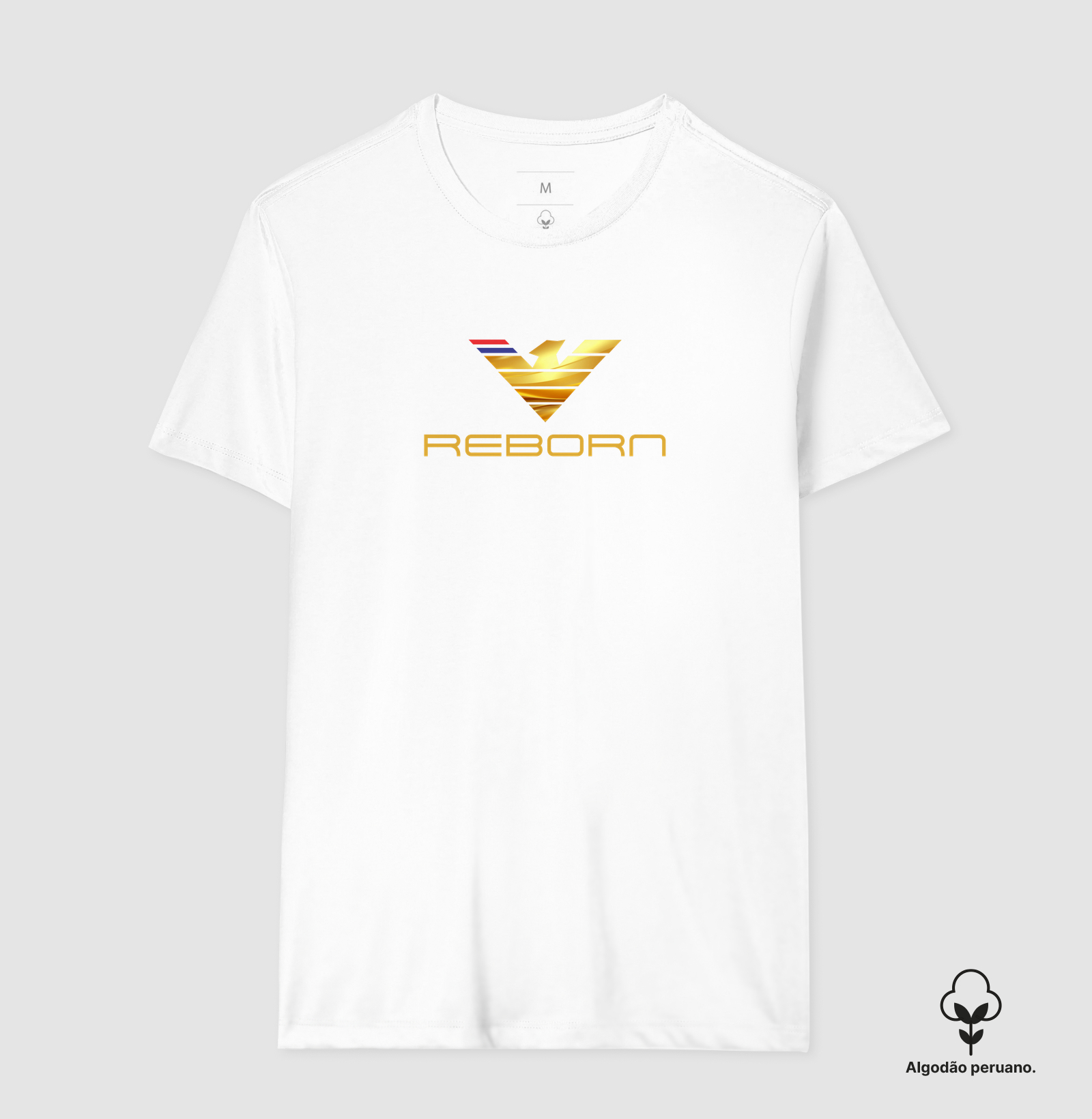 👑🦅 REBORN GOLD | O Renascimento dos Vencedores  A estampa REBORN GOLD é a mais pura representação da grandeza, da conquista e da capacidade de renascer mais forte após cada desafio. Com sua águia imponente em dourado, ela simboliza liderança, visão, prosperidade e a força de quem transforma obstáculos em oportunidades. - Imagem 3