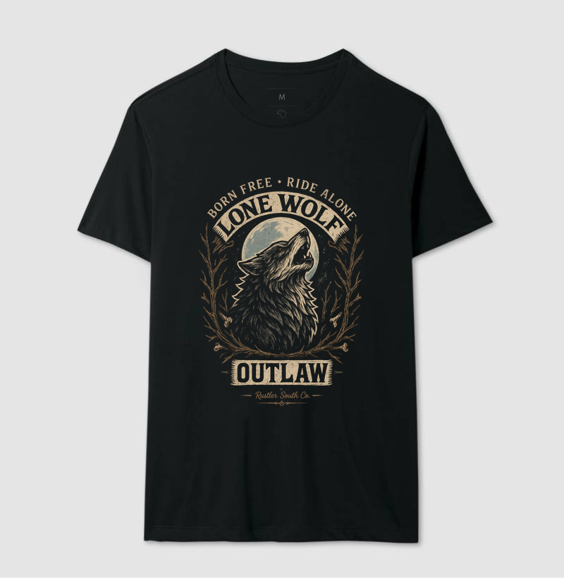 Camiseta Country Ride - Lone Wolf