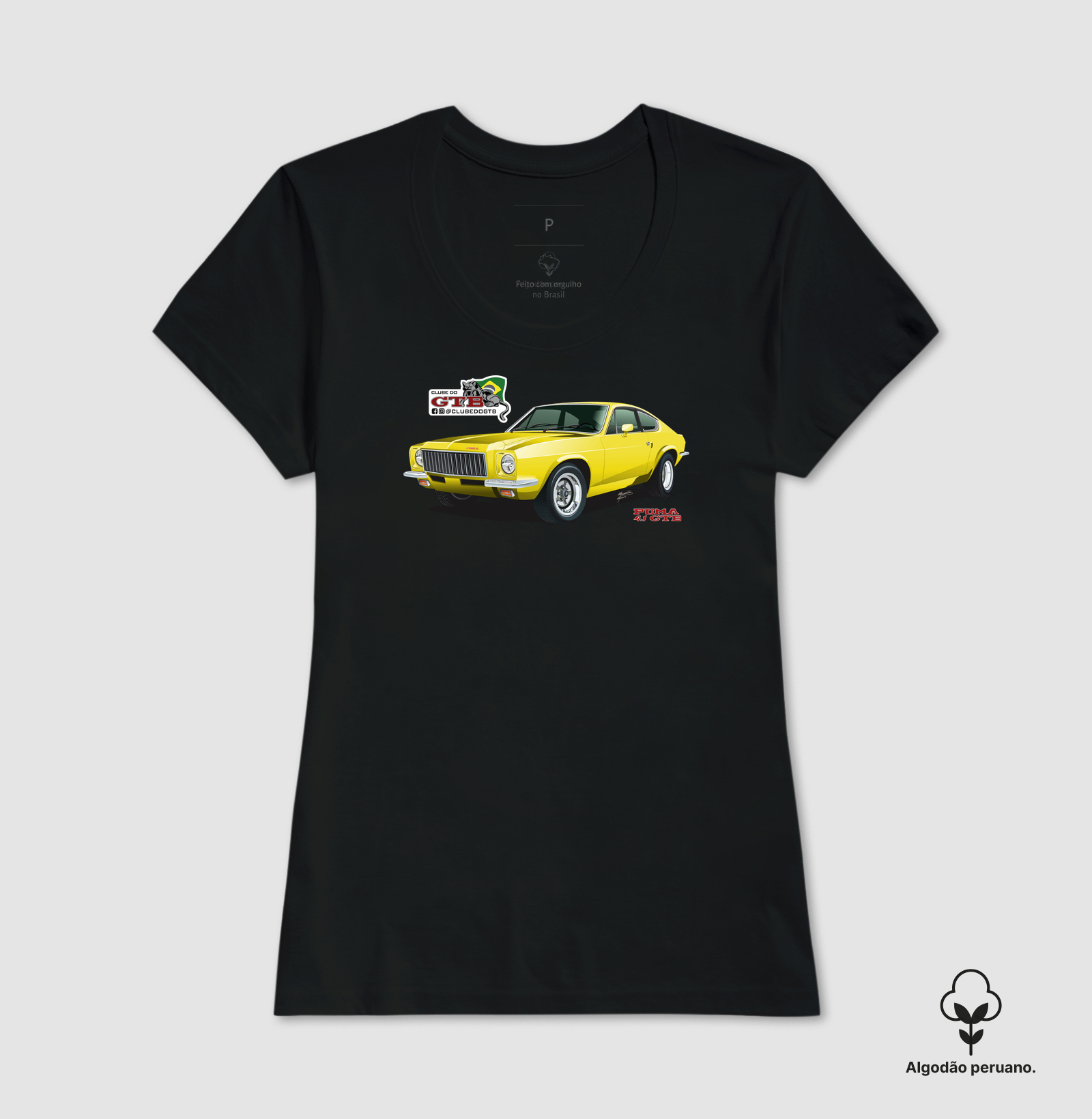 Camiseta Puma GTB Amarelo - Imagem 3